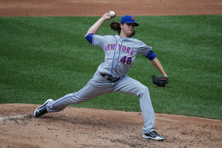 Jacob deGrom Tosses 1-Hit Shutout As New York Mets Roll 5-0 Past Philly