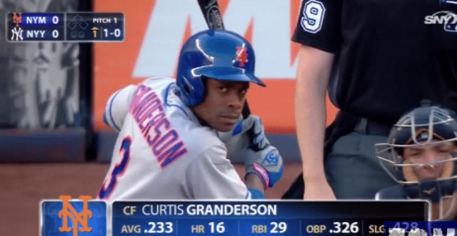 New York Mets’ Curtis Granderson Leads Off Game 3 With HR (Video)