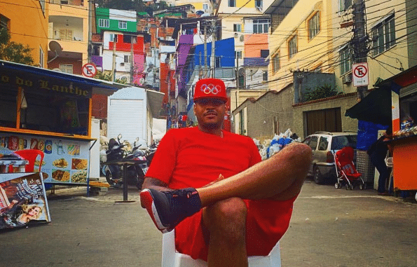 Carmelo Anthony Visits Rio Favelas, Plays Pickup Game With Kids (Video)