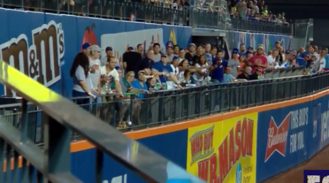 New York Mets Fan With The Ultimate Hat Catch Fail (Video)
