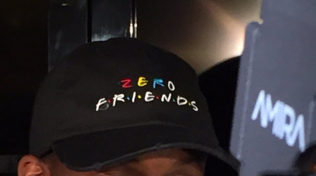 New York Jets’ Geno Smith Wears ‘Zero Friends’ Hat (Photo)
