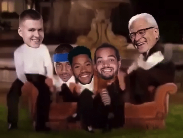 New York Knicks Core Displayed In Comical Animated Clip (Video)