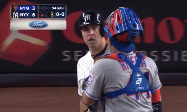 Mark Teixeira Gets Ridiculously Infuriated With Steven Matz (Video)