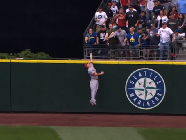 Mike Trout Robs A Grand Slam On His Birthday (Video)