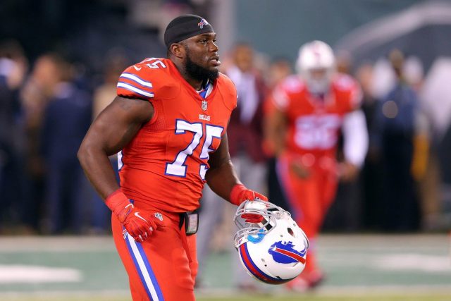 IK Enemkpali Punches Cyrus Kouandjio At Buffalo Bills Practice