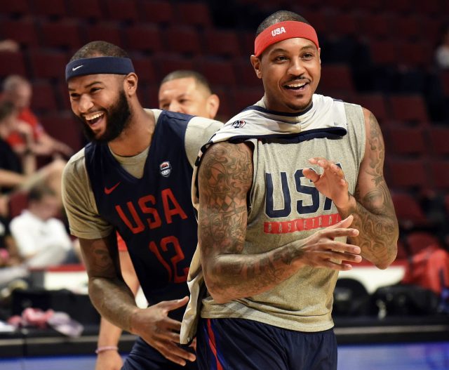 Carmelo Anthony Roasting Teammates, Signing Autographs At Rio Olympics (Video)