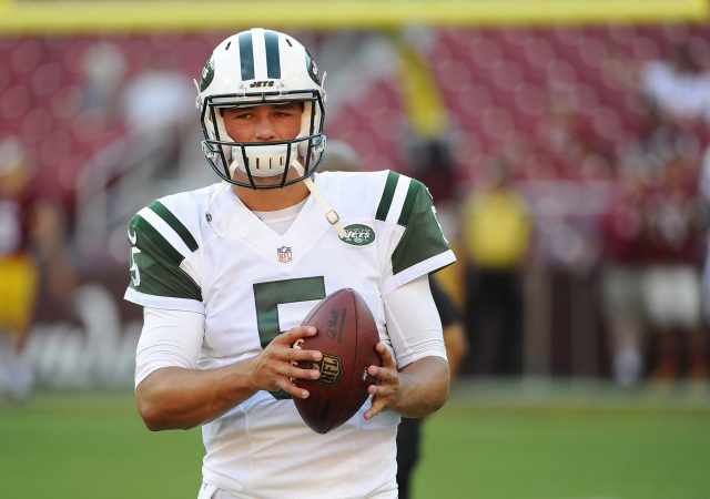 New York Jets’ Christian Hackenberg Throws His First TD Pass (Video)