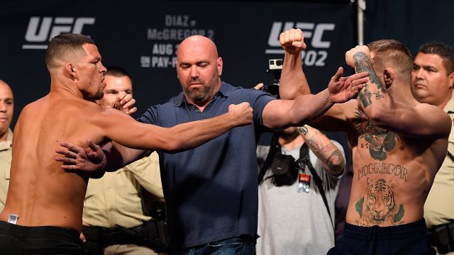 UFC 202: Conor McGregor Vs. Nate Diaz Official Weigh-Ins (Video)