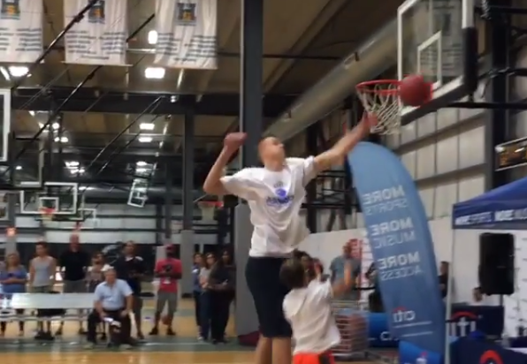 New York Knicks’ Kristaps Porzingis Rejects Kid Who Cried On Draft Day (Video)