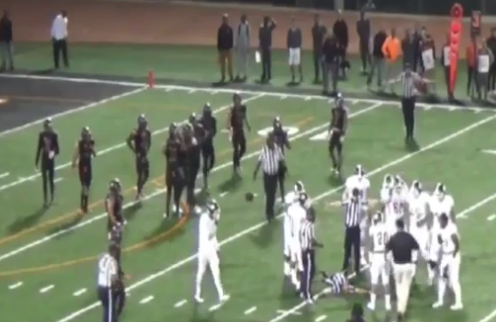 JuCo Player Bernard Schirmer Is Arrested Mid-Game For Knocking Out Ref (Video)