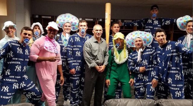New York Yankees: Baby Bombers Take Part In Rookie Hazing Ritual 1