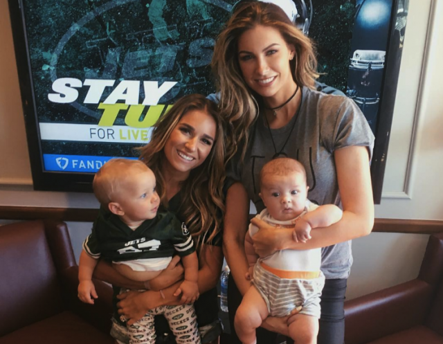 Wives Of Eric Decker, AJ McCarron Take In New York Jets-Cincinnati Bengals Opener