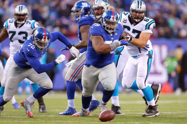 New York Giants Sign DT Robert Thomas, Waive DT Montori Hughes