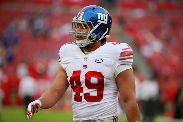New York Giants’ Fullback Nikita Whitlock Suspended 10 Games