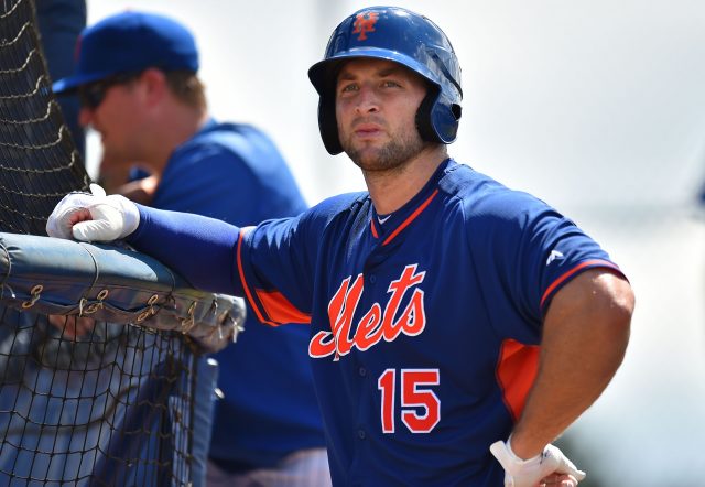 Tim Tebow Begins New York Mets Career With Workout In Port St. Lucie (Photos)