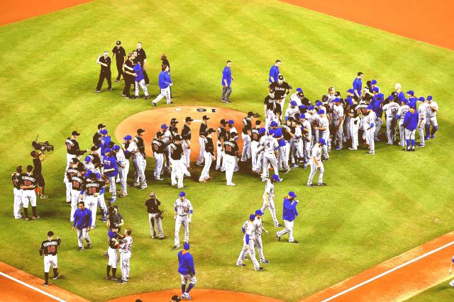New York Mets, Miami Marlins Come Together For Tear-Jerking Jose Fernandez Ceremony (Video)