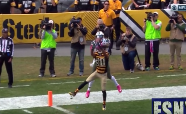 Brandon Marshall Gives New York Jets The Lead In Pittsburgh (Video)