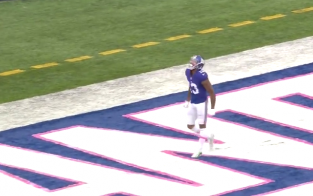 New York Giants’ Odell Beckham Jr. Explodes For TD, Enjoys The Kicking Net Again (Video)