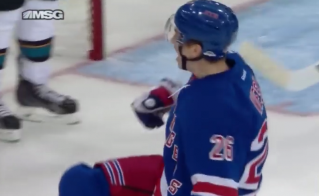 New York Rangers’ Jimmy Vesey Tallies First Career NHL Goal (Video)