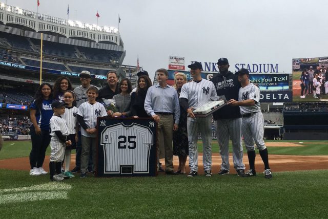 New York Yankees Honor Mark Teixeira With Retirement Ceremony (Video)