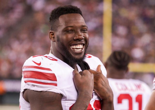 New York Giants Injury Report (10/12): Apple, Pierre-Paul Miss Practice