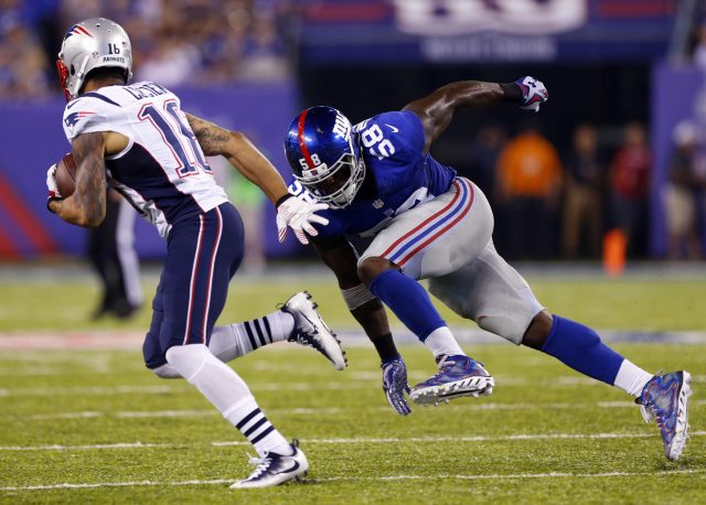 New York Giants’ Owa Odighizuwa Fined For Celebrating Pick Six With Landon Collins