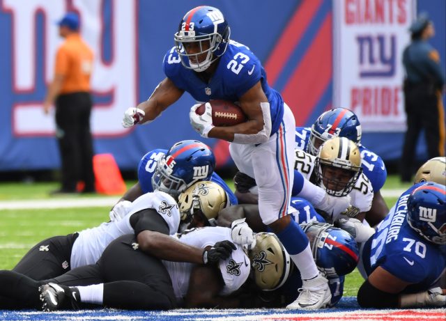 New York Giants Hopeful Rashad Jennings Will Play On Sunday