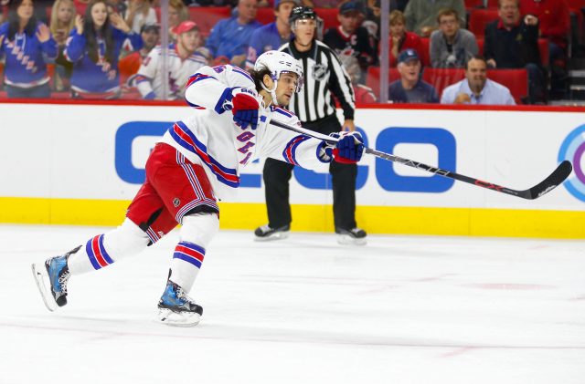 New York Rangers’ Mats Zuccarello Strikes Twice In Carolina (Video)