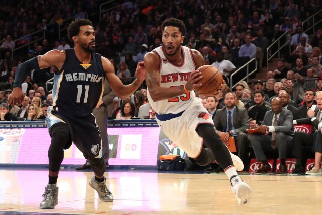 Practice time pays off for Derrick Rose and the New York Knicks