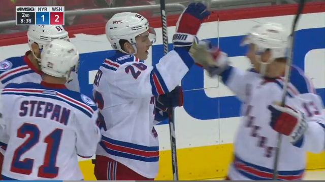 New York Rangers: Vesey Scores Twice, Blueshirts Up 3-2