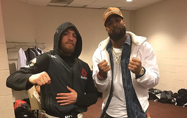 New York Giants’ Odell Beckham Jr. Enjoys UFC 205, Conor McGregor