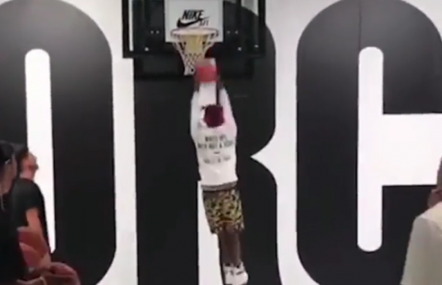 Rapper Lil Yachty Provides the Worst Dunk Attempt in History (Video)