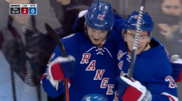 New York Rangers: Holden puts Blueshirts on the board (Video)