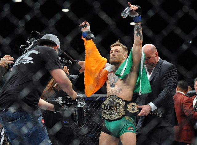 Conor McGregor relinquishes UFC Featherweight Championship