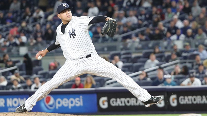 New York Yankees RP Dellin Betances late to camp due to birth of his son