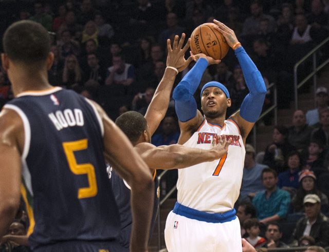 Carmelo Anthony, New York Knicks Can’t Handle Utah Jazz (Highlights)