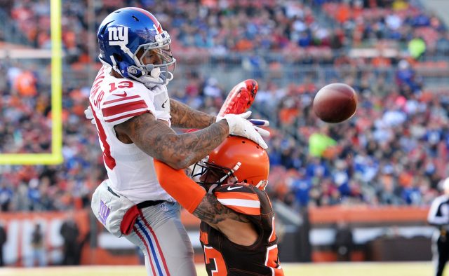 New York Giants' Odell Beckham Jr. torches Cleveland Browns for TD (Video)