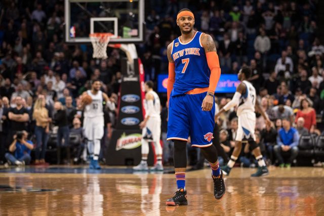 Carmelo Anthony nails game-winner for New York Knicks in Minnesota (Highlights)