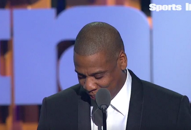 Jay-Z’s ‘roast’ of Phil Jackson during LeBron James presentation was average at best (Video)