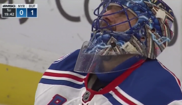 New York Rangers: Henrik Lundqvist gives up worst goal of his career