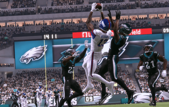 New York Giants Color Rush uniforms look sweet in ‘Madden NFL 17’ (Photo)