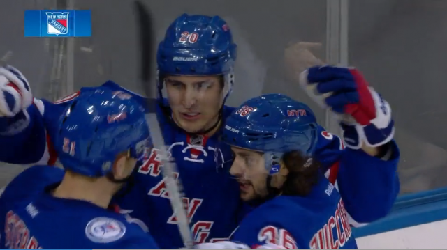 New York Rangers: Chris Kreider opens the scoring against the Devils (Video)