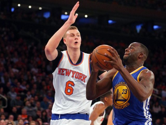 New York Knicks: Kristaps Porzingis is 'ready' for Draymond Green