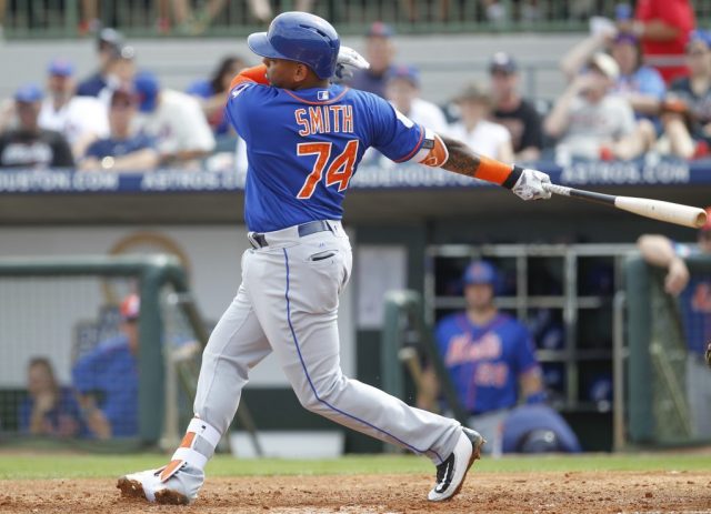 New York Mets’ Dominic Smith could present future problems for Alderson, staff