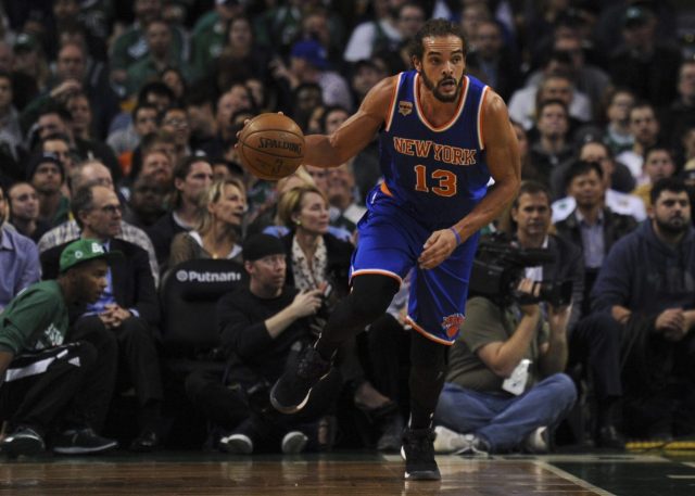Joakim Noah should see fewer minutes for New York Knicks