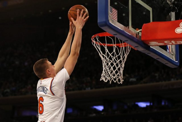 New York Knicks: Kristaps Porzingis’ case for Most Improved Player