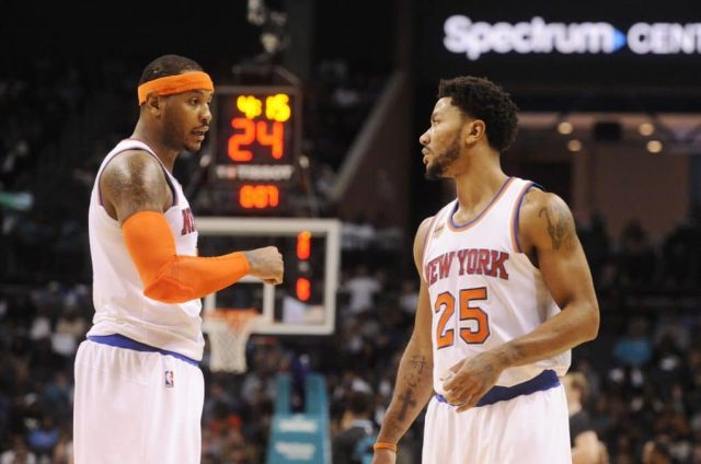 New York Knicks: Derrick Rose, Carmelo Anthony have high expectations