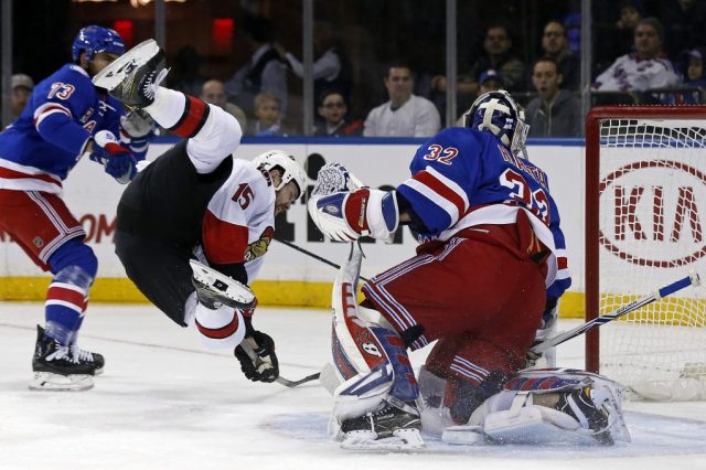 New York Rangers look to rebound at home against Ottawa Senators