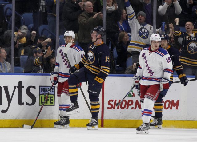 New York Rangers collapse as Jack Eichel lifts Buffalo Sabres (Highlights)