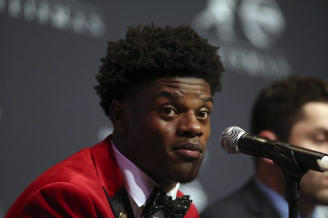 Louisville’s Lamar Jackson wins the Heisman Trophy